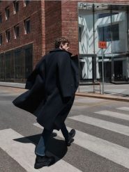 Skórzane botki za kostkę - czarny. Czarne botki męskie Reserved, bez wzorów, ze skóry, klasyczne, za kostkę, bez zapięcia. W wyprzedaży za 139.99 zł.