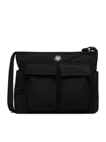 Roxy Torebka WBEOHP-ROXY-MZ-001-10 Czarny. Czarne listonoszki damskie Roxy, bez wzorów, bez dodatków. Za 69.99 zł.
