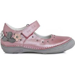 D-D-step dziewczęce baleriny z kwiatkiem 36.0 różowy. Czerwone baleriny dziewczęce D-D-Step, na lato, z aplikacjami, eleganckie, bez zapięcia. Za 185.00 zł.