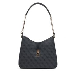 Torebka Guess. Czarne torebki do ręki damskie Guess, z aplikacjami, klasyczne, bez dodatków. Za 359.99 zł.