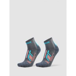 Trekking Approach Low Socks (2 pairs). Niebieskie skarpety damskie UYN, bez wzorów. Za 159.99 zł.