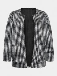 Vero Moda Curve Marynarka Bena 10302003 Czarny Regular Fit. Czarne żakiety damskie Vero Moda Curve, bez wzorów, z syntetyku. Za 149.99 zł.