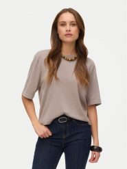 Vero Moda Sweter Silje 10320460 Szary Oversize. Szare swetry damskie Vero Moda, xl, bez wzorów, z wiskozy, bez kołnierzyka, bez ramiączek, bez kaptura. Za 119.99 zł.
