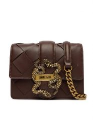 Just Cavalli Torebka 80RA4BM3 ZSD88 Brązowy. Brązowe torebki do ręki damskie Just Cavalli, bez wzorów, ze skóry, wizytowe, bez dodatków. Za 809.99 zł.