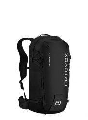 Plecak skiturowy Ortovox Switchback 25 S - black raven. Czarne plecaki damskie ORTOVOX, bez wzorów, z materiału. Za 824.99 zł.