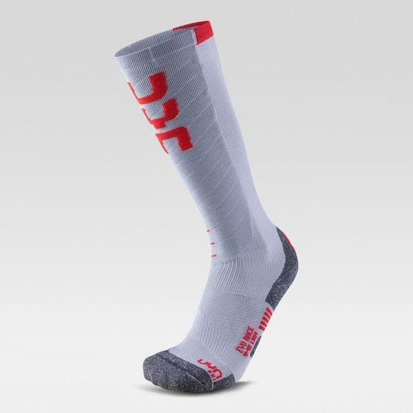 Skarpety narciarskie damskie Uyn Ski Evo Race Socks. Szare skarpety damskie UYN, bez wzorów. Za 139.99 zł.