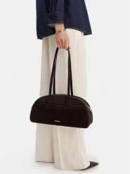 GINO ROSSI Torebka EO-LA224-19327-2 Brązowy. Brązowe torebki do ręki damskie Gino Rossi, bez wzorów, ze skóry, bez dodatków. Za 399.99 zł.