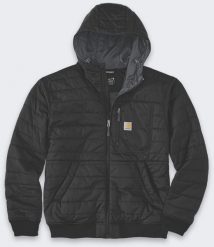 Kurtka męska Carhartt Kurtka Carhartt Gilliam Jacket Black. Czarne kurtki męskie Carhartt, m, bez wzorów, bez kaptura. Za 485.37 zł.