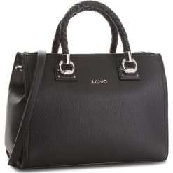 Torebka LIU JO - M Satchel Zip Manhat A68093 E0011 Nero 22222. Torebki do ręki damskie marki Liu Jo. W wyprzedaży za 399.00 zł.