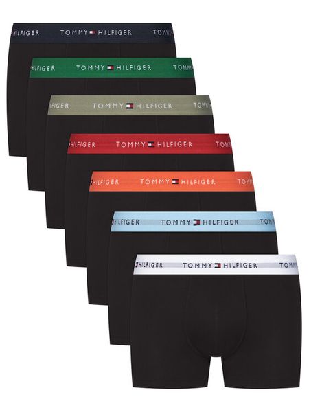 Tommy Hilfiger Komplet bokserek UM0UM03385 Czarny. Czarne bokserki męskie Tommy Hilfiger, l, bez wzorów, z bawełny. Za 319.99 zł.