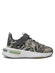 Adidas Sneakersy Disney Lion King Racer Tr23 IF4124 Szary. Szare buty sportowe dziewczęce Adidas, bez wzorów, z materiału, bez zapięcia. Za 209.99 zł.