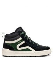 Geox Sneakersy J Weemble Boy J36HAA 022FU C9358 M Czarny. Czarne buty sportowe chłopięce Geox, bez wzorów, ze skóry, bez zapięcia. Za 199.99 zł.