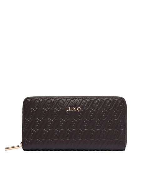 Liu Jo Portfel AF6170 E1141 Brązowy. Brązowe portfele damskie Liu Jo, bez wzorów. Za 249.99 zł.