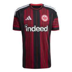 Koszulka domowa Eintracht Frankfurt 2026/27. Czarne koszulki sportowe męskie Adidas, s, bez wzorów, z materiału, bez kołnierzyka, bez ramiączek, do piłki nożnej, climacool (adidas). Za 431.00 zł.