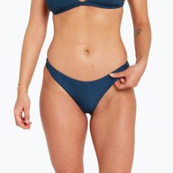 Dół od stroju kąpielowego Rip Curl Modern Rib Good. Niebieskie bikini damskie RIPCURL, s, bez wzorów. Za 99.99 zł.