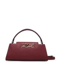 KARL LAGERFELD Torebka B4W30207 Bordowy. Czerwone torebki do ręki damskie KARL LAGERFELD, bez wzorów, ze skóry, bez dodatków. Za 1,099.00 zł.