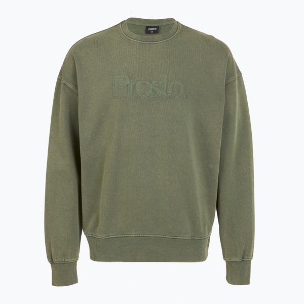 Bluza męska PROSTO Crewneck Sheriff. Zielone bluzy męskie Prosto., l, bez wzorów, z materiału, bez kaptura. Za 219.99 zł.