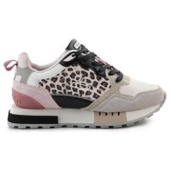 Buty D.Franklin Vibla Zig Flag Leo Beige DFSH378002-BEIG beżowy. Brązowe obuwie sportowe damskie bez wzorów. Za 640.44 zł.