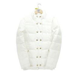 Second life - Kurtka puchowa w kolorze beżowym dla kobiet - Stan dobry. Brązowe kurtki snowboardowe damskie Juicy Couture, bez wzorów, z puchu, bez kaptura, narciarskie. Za 296.06 zł.