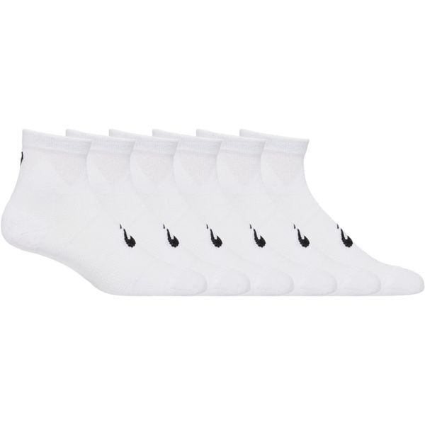 Skarpetki Asics Quarter (x6). Białe skarpety damskie Asics, bez wzorów. Za 138.50 zł.