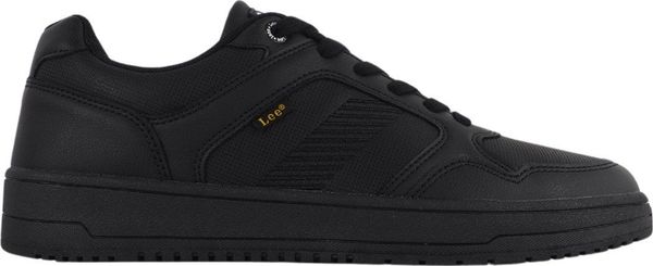 Buty męskie Lee Luka Low czarne 50253034 11A 43. Czarne buty sportowe męskie Lee, bez zapięcia. Za 331.31 zł.