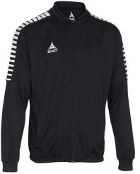 Bluza do piłki nożnej męska Select ARGENTINA ZIP rozpinana. Czarne bluzy męskie Select, m, bez wzorów, z gumy, bez kaptura, na fitness i siłownię. Za 154.55 zł.