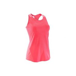 Koszulka fitness cardio 120. Czerwone koszulki sportowe damskie DOMYOS. Za 24.99 zł.