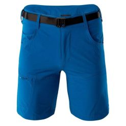 Męskie Spodenki Argola. Niebieskie krótkie spodenki sportowe męskie Hi-tec, m, bez wzorów, trekkingowe. Za 158.99 zł.
