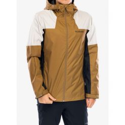 Kurtka przeciwdeszczowa męska Columbia Inner Limits III Jacket. Brązowe kurtki sportowe męskie Columbia, m, bez wzorów, trekkingowe. Za 279.00 zł.