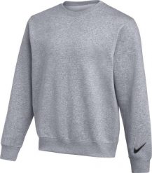 Nike Bluza męska Park 26 Fleece Crew jasnoszara IO9039 063 XS. Szare bluzy męskie Nike, m, bez wzorów, bez kaptura. Za 174.94 zł.