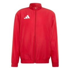 Bluza reprezentacyjna Entrada26. Białe bluzy męskie Adidas, m, bez wzorów, z poliesteru, bez kaptura. Za 134.99 zł.