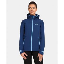 Damska kurtka softshell Kilpi RAVIA-W. Szare kurtki damskie Kilpi, xs, bez wzorów, z softshellu, bez kaptura. Za 318.77 zł.