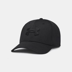 Czapka z daszkiem męska Under Armour Blitzing Cap. Czarne czapki i kapelusze męskie Under Armour, bez wzorów, sportowe. Za 99.00 zł.