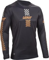 Bluza rowerowa męska Leatt Jersey MTB Enduro 4.0. Czarne bluzy męskie LEATT, l, bez wzorów, z bawełny, bez kaptura. Za 284.89 zł.