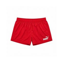 Kąpielówki męskie Puma SWIM SHORT czerwone 94777902 r L. Czerwone kąpielówki męskie Puma, l, bez wzorów, z tkaniny, krótkie, do pływania. Za 141.83 zł.