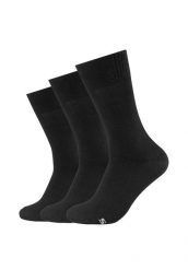 Skarpetki sportowe męskie 3pk Men's Basic Socks. Czarne skarpety męskie Skechers, bez wzorów, z bawełny. Za 29.99 zł.