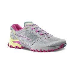 Damskie buty trailowe La Sportiva Bushido III. Szare obuwie sportowe damskie La Sportiva, bez wzorów, z materiału, do biegania. Za 896.25 zł.