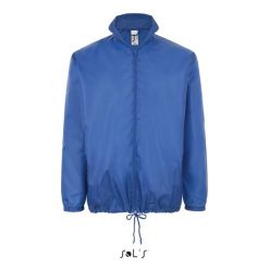 Windbreaker Sol's Shift. Niebieskie kurtki męskie SOL'S, m, bez wzorów, bez kaptura. Za 129.50 zł.