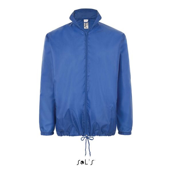 Windbreaker Sol's Shift. Niebieskie kurtki męskie SOL'S, m, bez wzorów, bez kaptura. Za 129.50 zł.