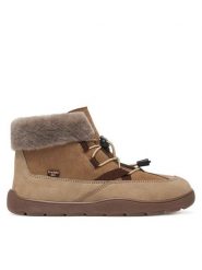 Froddo Śniegowce G3110258-2 D Beżowy. Brązowe buty zimowe dziewczęce Froddo, bez wzorów, z nubiku, bez zapięcia. Za 539.99 zł.