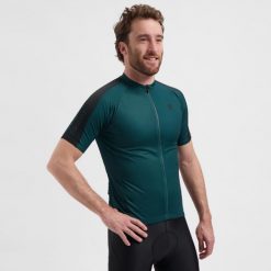 Koszulka rowerowa męska Rogelli EXPLORE. Niebieskie buty sportowe męskie Rogelli, bez zapięcia, rowerowe. Za 198.00 zł.