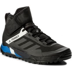 Buty adidas - Terrex Trail Cross Protect CQ1746 Blubea/Cblack/Conavy. Czarne trekkingi męskie Adidas, z materiału. W wyprzedaży za 439.00 zł.