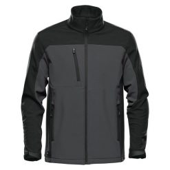 Męska Kurtka Cascades Soft Shell. Czarne kurtki męskie STORMTECH, m, bez wzorów, sportowe, bez kaptura. Za 496.99 zł.