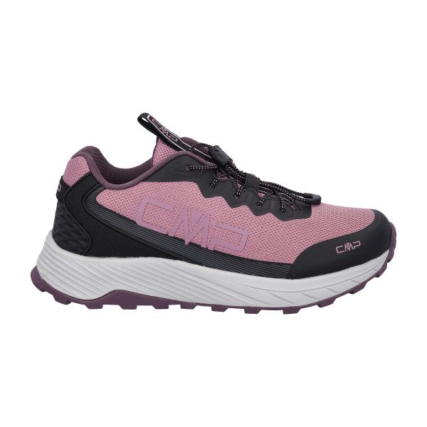 Buty damskie CMP Phelyx. Czerwone obuwie sportowe damskie CMP, bez wzorów, z lycry, na fitness i siłownię. Za 279.00 zł.