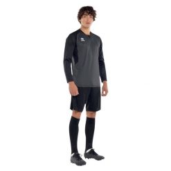 Szorty Errea Impact 3.0. Czarne szorty sportowe damskie ERREA, na lato, s, bez wzorów, sportowe. Za 168.00 zł.