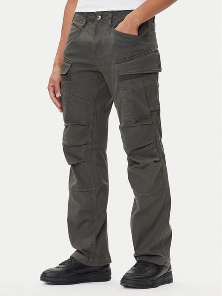 G-Star Raw Spodnie materiałowe 3D D26950-C106 Szary Straight Fit. Szare spodnie materiałowe męskie G-Star Raw, m, bez wzorów, z bawełny, retro. Za 339.99 zł.