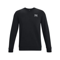 Bluza Under Armour Essential Fleece. Białe bluzy męskie Under Armour, m, bez wzorów, bez kaptura. W wyprzedaży za 232.50 zł.