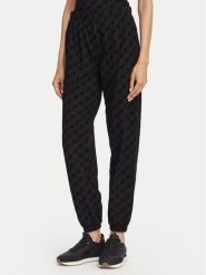 HUGO Spodnie dresowe Flokky 50566682 Czarny Relaxed Fit. Czarne spodnie dresowe damskie Hugo, xl, bez wzorów, z bawełny. Za 399.99 zł.