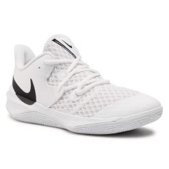 Buty halowe Nike. Białe buty sportowe męskie Nike, bez zapięcia, nike zoom. Za 279.99 zł.