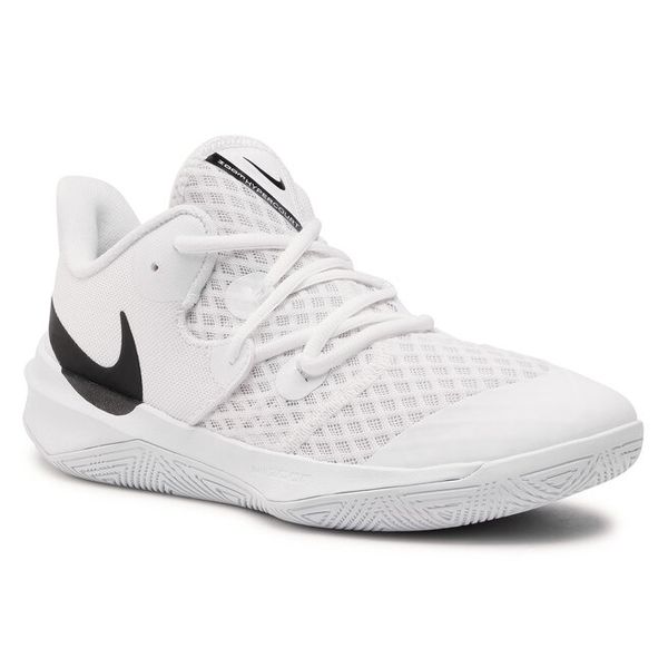 Buty halowe Nike. Białe buty sportowe męskie Nike, bez zapięcia, nike zoom. Za 279.99 zł.